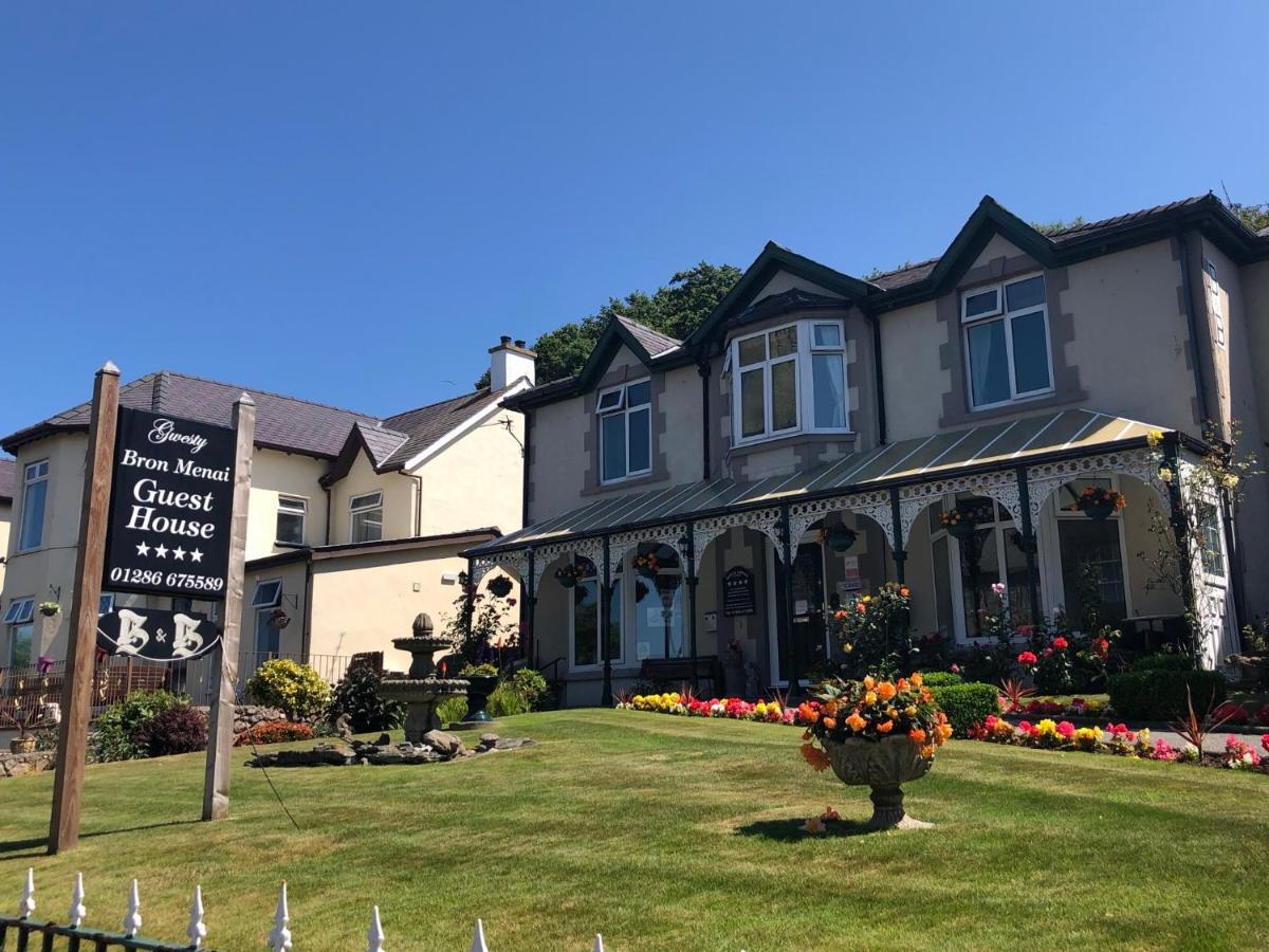 Bron Menai Guest House Caernarfon Exterior foto